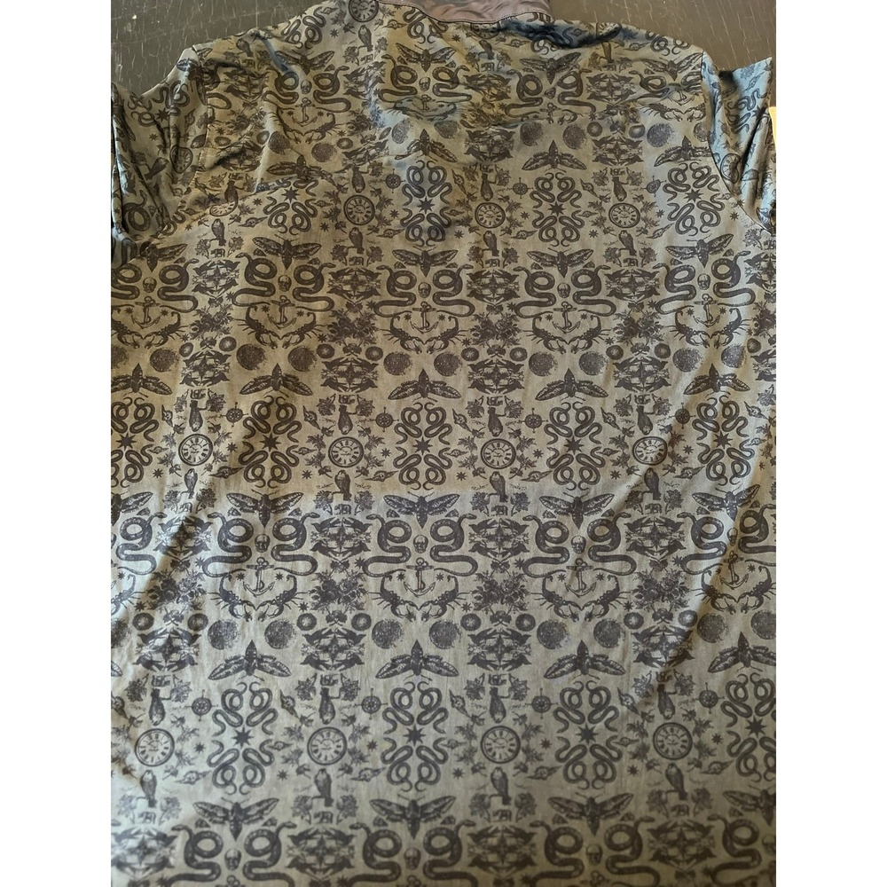 HAWKE & CO Dynamic Sport Fiber Polo‎ Shirt Novelty Print - Picture 5 of 9